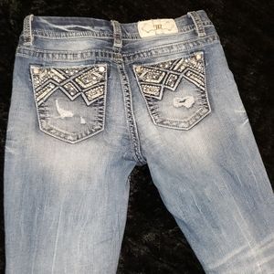 Miss me jeans size 28X30 mid rise easy skinny